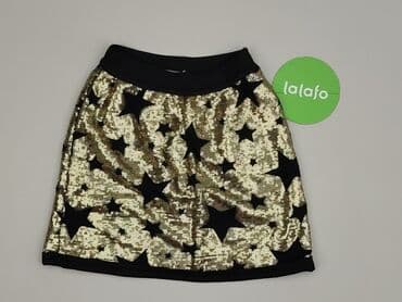 legginsy ze srebrnym lampasem: Skirt, Lindex, 12 years, 146-152 cm, condition - Very good — 2