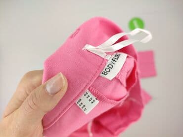 bluzka do różowych spodni: BODY FLIRT, Spodnie materiałowe damskie, rozmiar L — 4