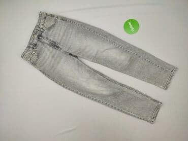 jeansy z asymetrycznym zapieciem: PULL&BEAR, Jeansy damskie, rozmiar XS — 2