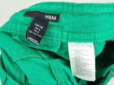 szorty zielone damskie: H&M, Szorty damskie, rozmiar M — 4