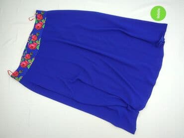 spódniczka alex biało niebieska: Spódnica damska, rozmiar M — 3