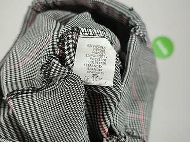 patchwork: Material trousers for women, size S — 4