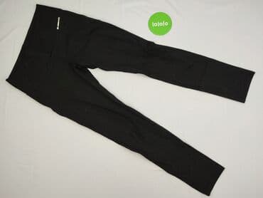 czarne legginsy sportowe z wysokim stanem: Legginsy Sportowe damskie, rozmiar L — 2