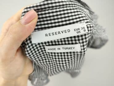 reserved kurtka koszulowa w kratę: Sukienka damska, rozmiar S — 4