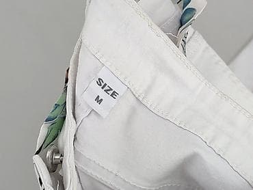 spodnie materialowe dzwony: Spodnie materiałowe damskie, rozmiar M — 5