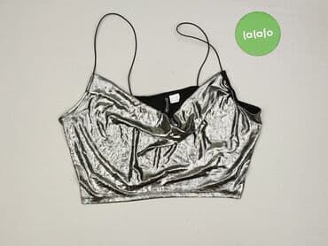 koszulka z guzikami h m: Divided, Top damski, rozmiar L — 2