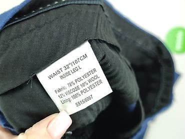 moon boot: Męskie spodnie materiałowe w kolorze granatowym. - Krój: klasyczny, z — 5