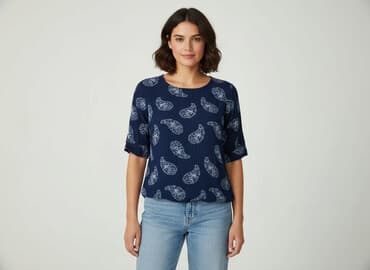 mohito marynarka niebieska: Janina, Bluzka damska, rozmiar L — 6