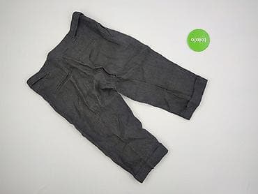 lniany: Reserved, Spodnie 3/4 damskie, rozmiar M — 3