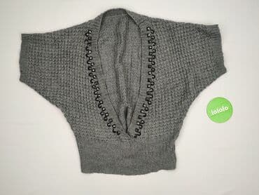 sweter z wełny czesankowej: Kardigan damski, rozmiar One size — 2