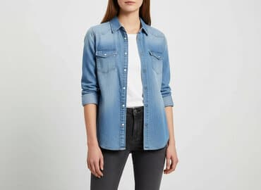 koszula puro lino: Blend, Koszula damska, rozmiar L — 7