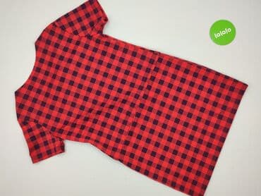 spodnie czerwone w krate: Sukienka damska, rozmiar S — 3