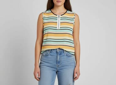 ubrania river island: River Island, T-shirt damski, rozmiar XL — 7