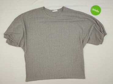 bluzki dla puszystych allegro: SZACHOWNICA, Bluzka damska, One size — 2