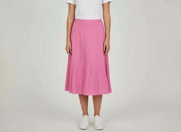 różowa spódnice maxi: Spódnica damska, rozmiar L — 1