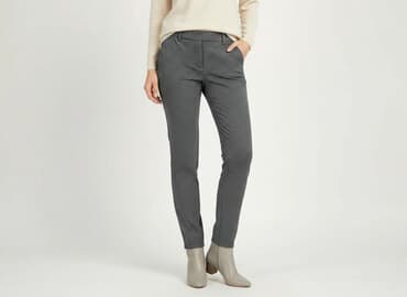 reserved dżinsy: Spodnie materiałowe damskie, rozmiar M — 6