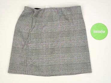 czerwone rozkloszowane spódnice midi: H&M, Спідниця жіноча, розмір S — 2