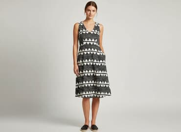 hm bluzki z krótkim rękawem: H&M, Sukienka damska, rozmiar M — 6