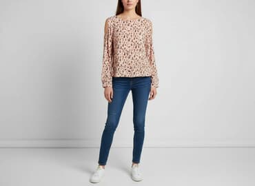 sinsay bluzka w panterke: Limited Edition, Bluzka damska, rozmiar S — 6