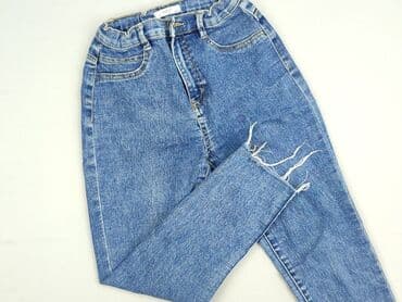 czapki pepe jeans: Spodnie jeansowe, Reserved, 13 lat, 158, stan - Bardzo dobry — 1