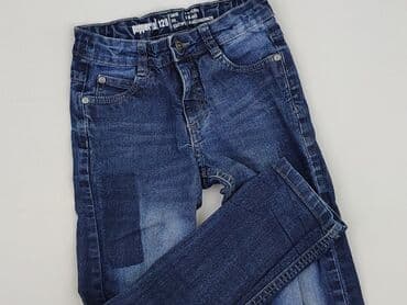 zara spodnie paperbag: Spodnie jeansowe, Pepperts!, 8 lat, 128, stan - Idealny — 1