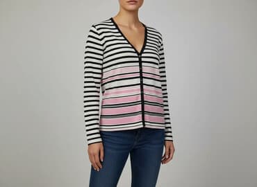 cropp sweter w paski: Kardigan damski, rozmiar M — 7