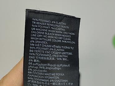 kremowe getry: H&M, Legginsy Sportowe damskie, rozmiar M — 5