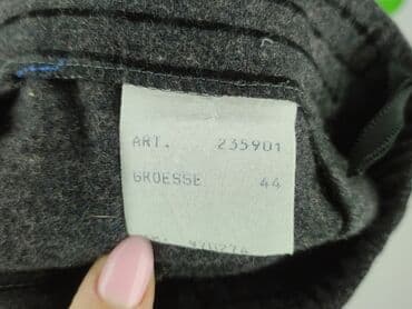 sukienka w paski h: Material trousers for women, size 2XL (EU 44) — 4
