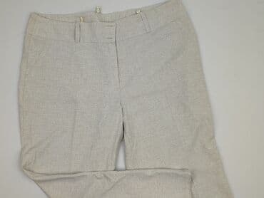spódnice z eko skóry plus size: Material trousers for women, size 6XL (EU 52) — 1