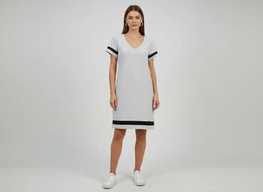 deichmann srebrne buty: Sukienka damska, rozmiar S — 6