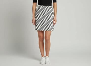 spódnice w paski biało czarne: Spódnica damska, rozmiar S — 1