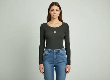 bluzki damskie dopasowane: Milano, Bluzka damska, rozmiar S — 5