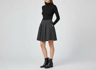 mango spódnice jeansowe midi: Mango, Spódnica damska, rozmiar L — 1