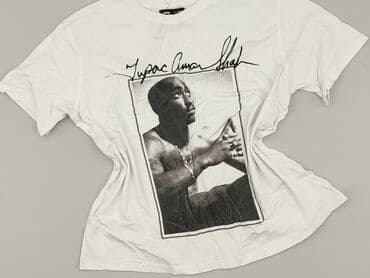 pull and bear koszulka tupac: Sinsay, T-shirt damski, rozmiar 2XS — 1