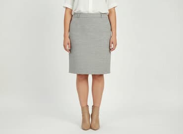 plisowane spódnice szara: Spódnica damska, rozmiar 2XL — 6