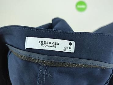 spodnie zara basic: Reserved, Spodnie materiałowe damskie, rozmiar XL — 4