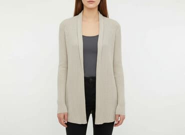 kamizelka futerko h m: H&M, Kardigan damski, rozmiar S — 8