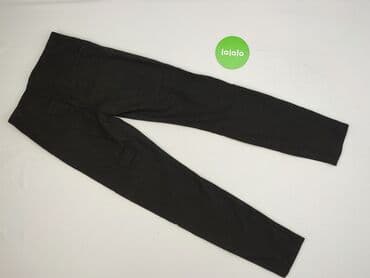 materiałowe spodnie z wysokim stanem lata 80: Spodnie materiałowe damskie, rozmiar XS — 4