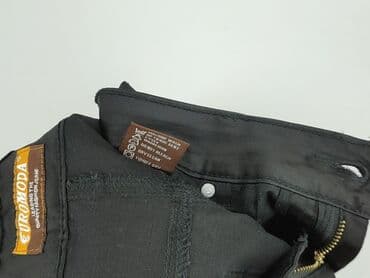 black jeans: Spodnie materiałowe damskie, rozmiar L — 6