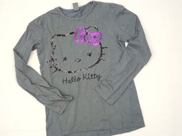 koszulka z hello kitty: Bluzka, Hello Kitty, 12 lat, 146-152 cm, stan - Bardzo dobry — 1