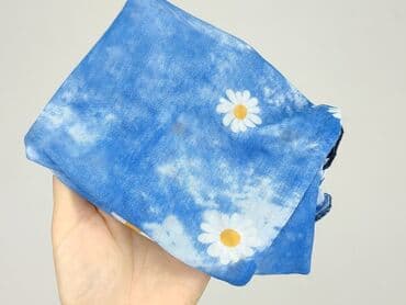 niebieska bluzki z krótkim rękawem: T-shirt damski, rozmiar S — 5