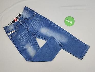 klapki imblu: Spodnie jeansowe, 9 lat, 128/134, stan - Bardzo dobry — 2