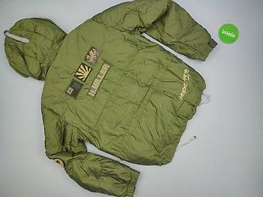 kurtka kingdom: Męska kurtka zimowa/ocieplana KEJO, rozmiar M - Kolor: oliwkowa — 3