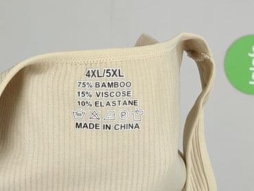 bluzki 48 plus size: Top damski, rozmiar 4XL — 5