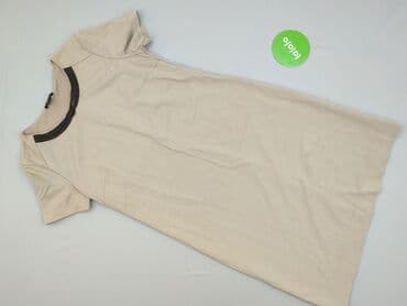 sukienki beżowa midi: Oodji, Sukienka damska, rozmiar M — 2