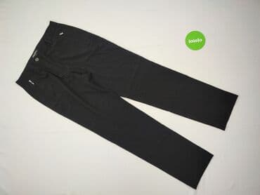 spodnie hello kitty piżama czarne: Material trousers for women, size M (EU 38) — 2
