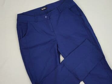 granatowe chinosy damskie: Danhen, Spodnie materiałowe damskie, rozmiar M — 1