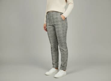 ubrania versace: Spodnie materiałowe damskie, rozmiar M — 1