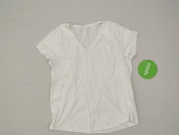 жіноча футболка m eu 38 візерунок принт колір білий: T-shirt damski, rozmiar S — 2