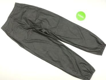 spodnie hello kitty piżama czarne: Material trousers for women, size L (EU 40) — 3